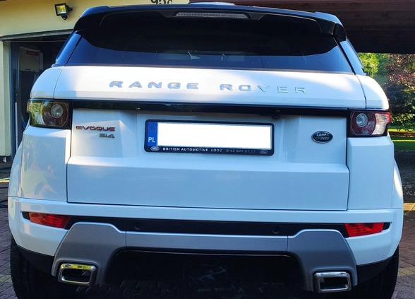 Land Rover Range Rover Evoque cena 83500 przebieg: 130000, rok produkcji 2014 z Rychwał małe 29